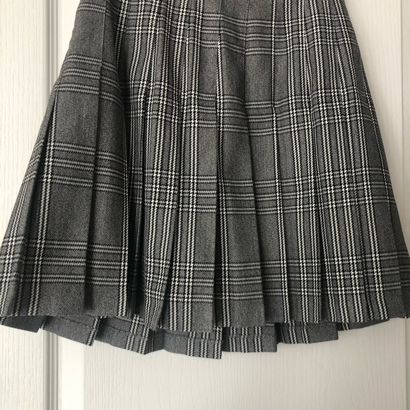 Maje Pleated Gingham Skort - Picture 3 of 7